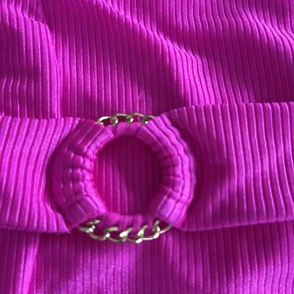 BECCA Monte Carlo Belted Rib One-Piece Swimsuit, Size Large, $158 - Picture 11 of 15